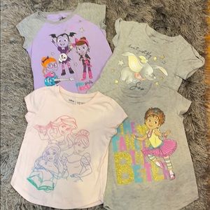 Various Disney tees
